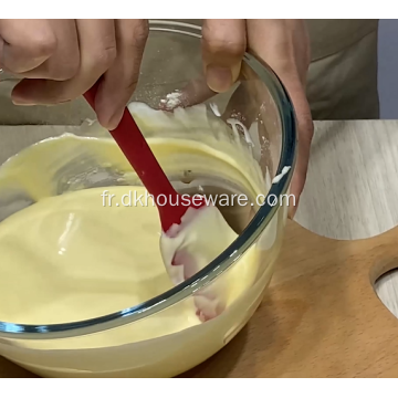 Ensemble de 4 pièces avec couvercle bol à salade en verre